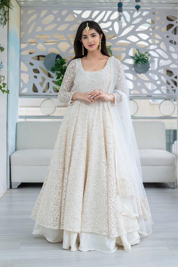 anarkali suit dress Salwar Elegance, Tradition, and Timeless Charm Grab These Anarkali Suit in Fine Colored Pair With Bottom And Dupatta.These Top Are Tafeta Butti And Dupatta Are Fabricated On Net Pair With Santoon Bottom.Its Beautified With Santoon Inner.Its Beautified With Designer Heavy Embroidery Work. Buy Wedding Anarkali - Heavy