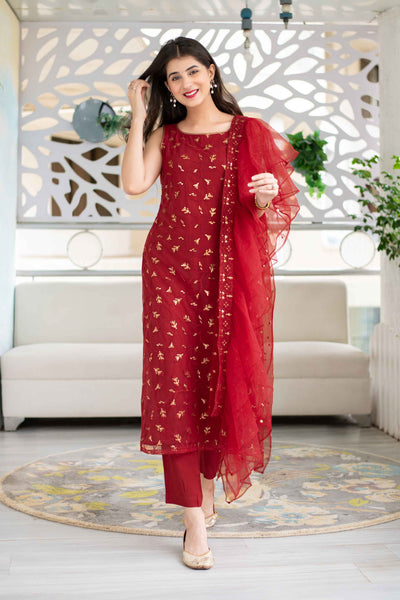 Trending Kurta Sets With Sequin And Thread Work