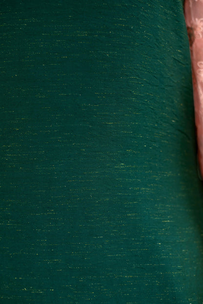 Rama Green Kurta With Heavy Dupatta