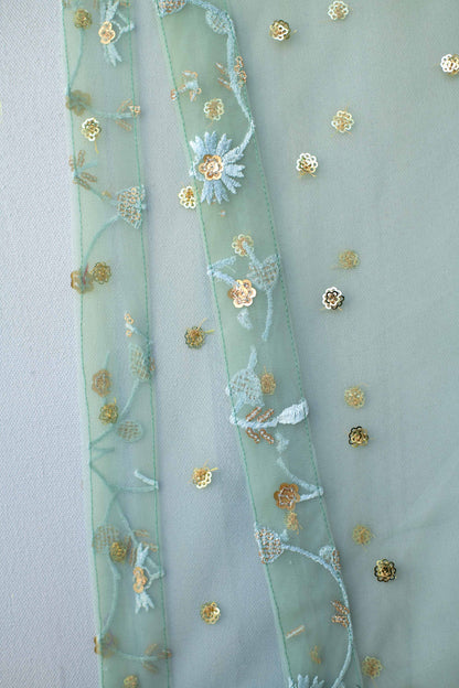 Green Patiala Suit Set