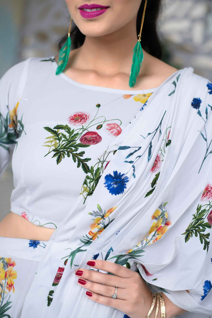 Indo-Western Aladdin Styled Pant Set Of 2