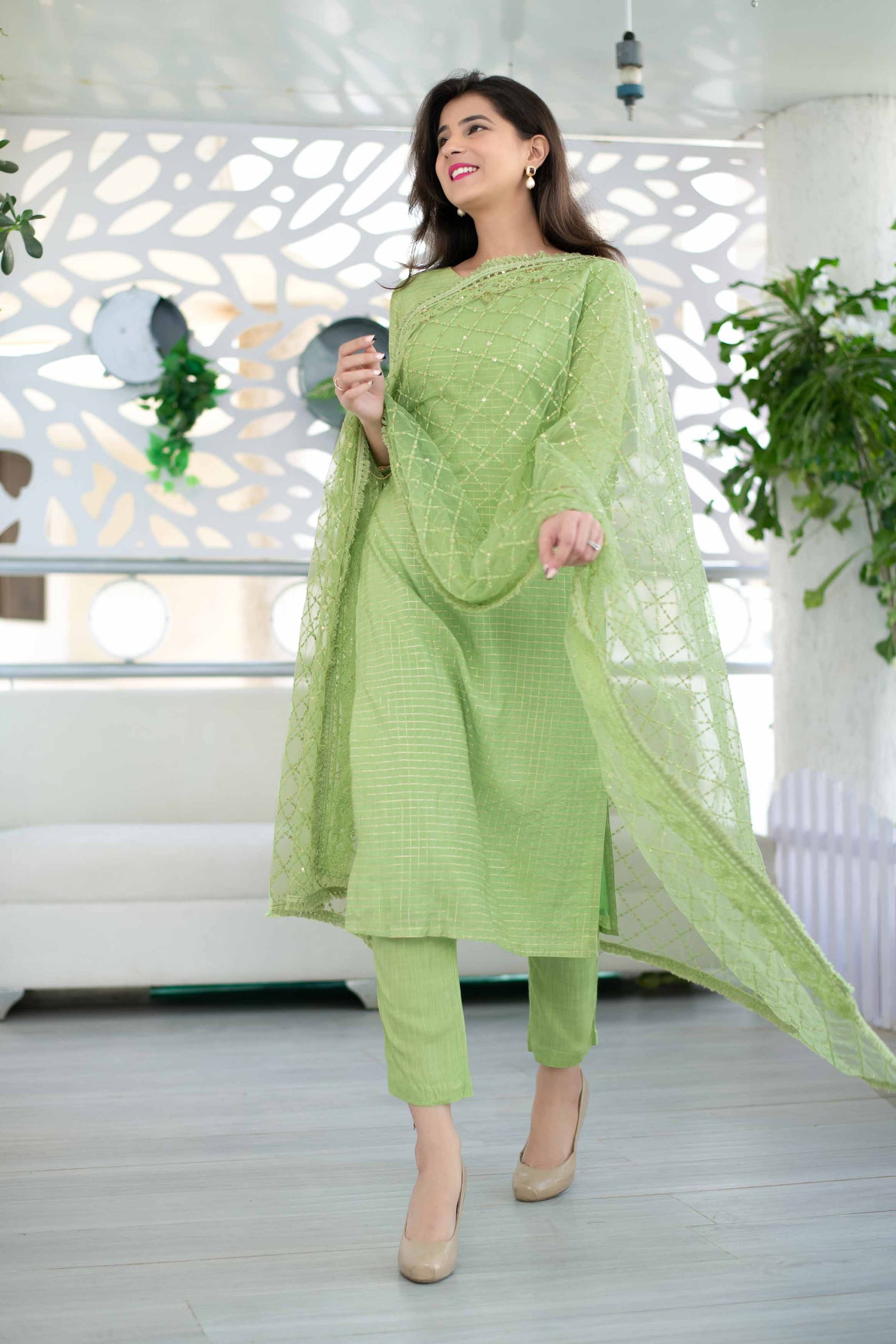 Green Colour Aaradhya Vol 2 By Fashion Berry Kurti With Bottom Catalog 47 -  The Ethnic World